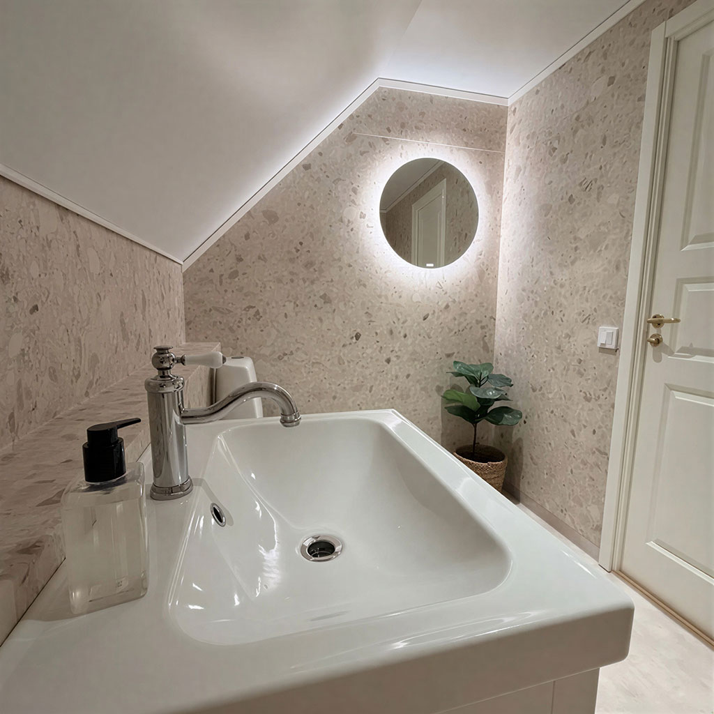 Badrumsrenovering för Lycksele